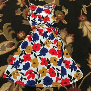 NWT Motherhood Maternity Blue Floral Dress Sz Sm